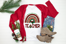 Load image into Gallery viewer, Christmas Teacher Tee