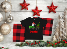 Load image into Gallery viewer, Christmas Tractor Custom Tee